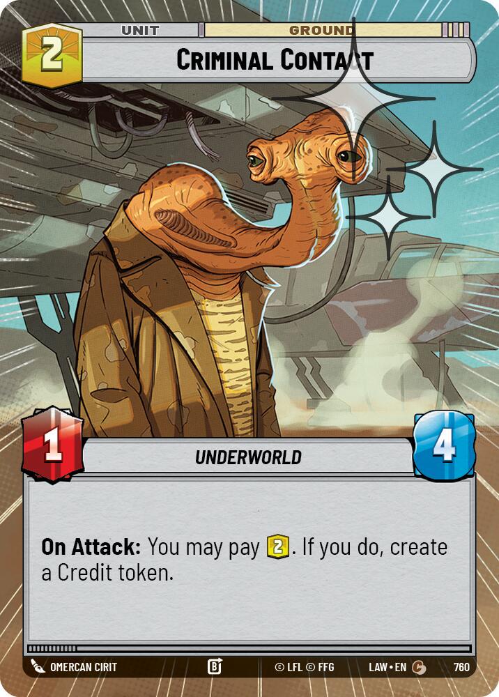 Criminal Contact [Hyperspace Foil] #760