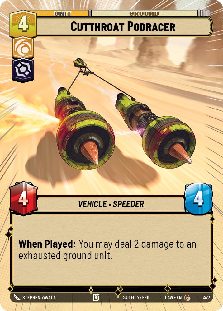 Cutthroat Podracer [Hyperspace] #477