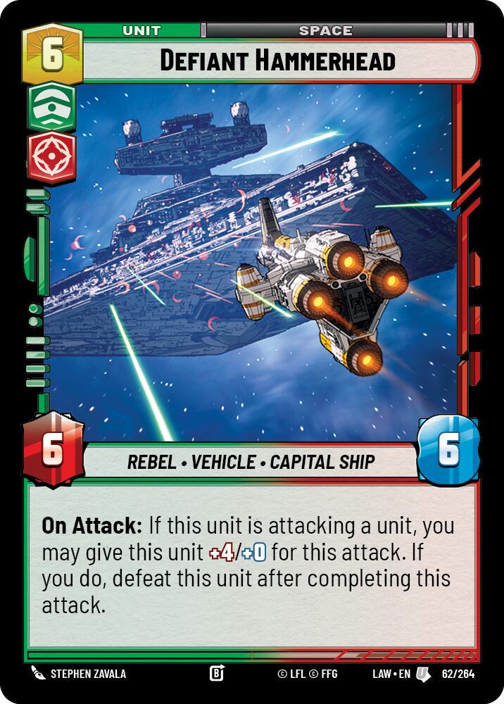 Defiant Hammerhead #62