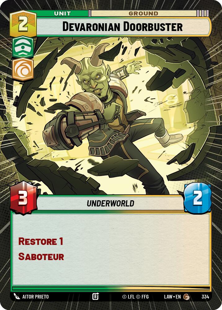 Devaronian Doorbuster [Hyperspace] #334