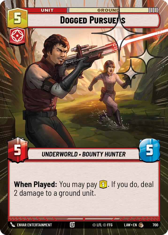 Dogged Pursuers [Hyperspace Foil] #700