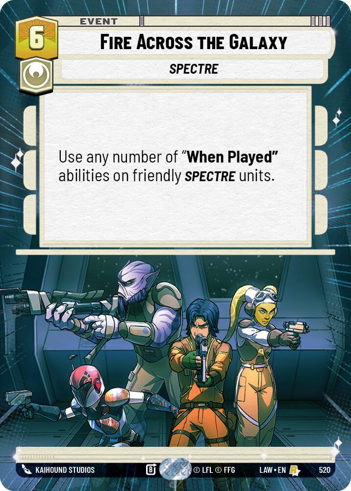 Fire Across the Galaxy [Hyperspace] #520