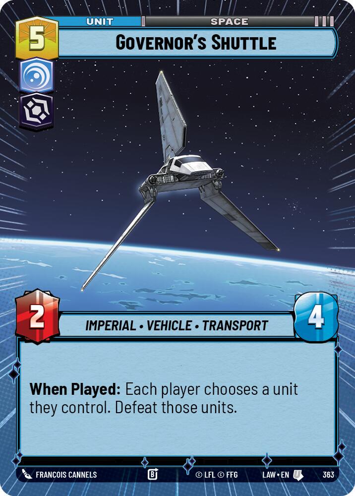 Governor's Shuttle [Hyperspace] #363