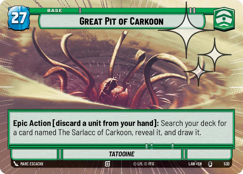 Great Pit of Carkoon [Hyperspace Foil] #530