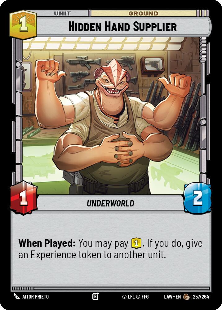Hidden Hand Supplier #257