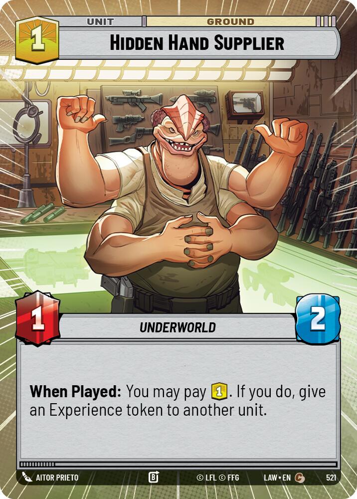 Hidden Hand Supplier [Hyperspace] #521
