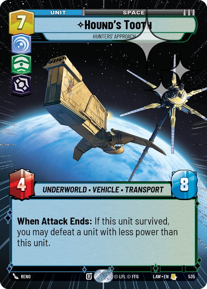 Hound's Tooth - Hunters' Approach [Hyperspace Foil] #535