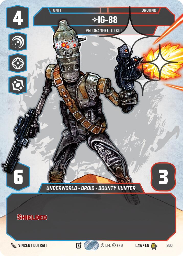 IG-88 - Programmed to Kill [Prestige Foil] #860