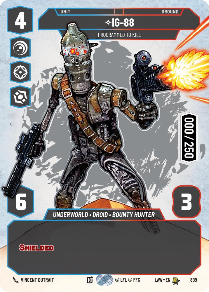 IG-88 - Programmed to Kill [Serialized] #899