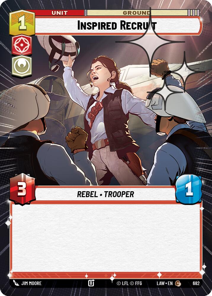 Inspired Recruit [Hyperspace Foil] #682