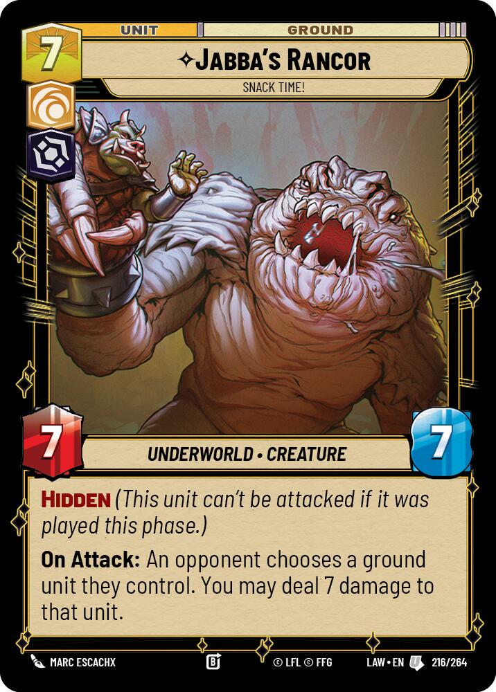 Jabba's Rancor - Snack Time! #216