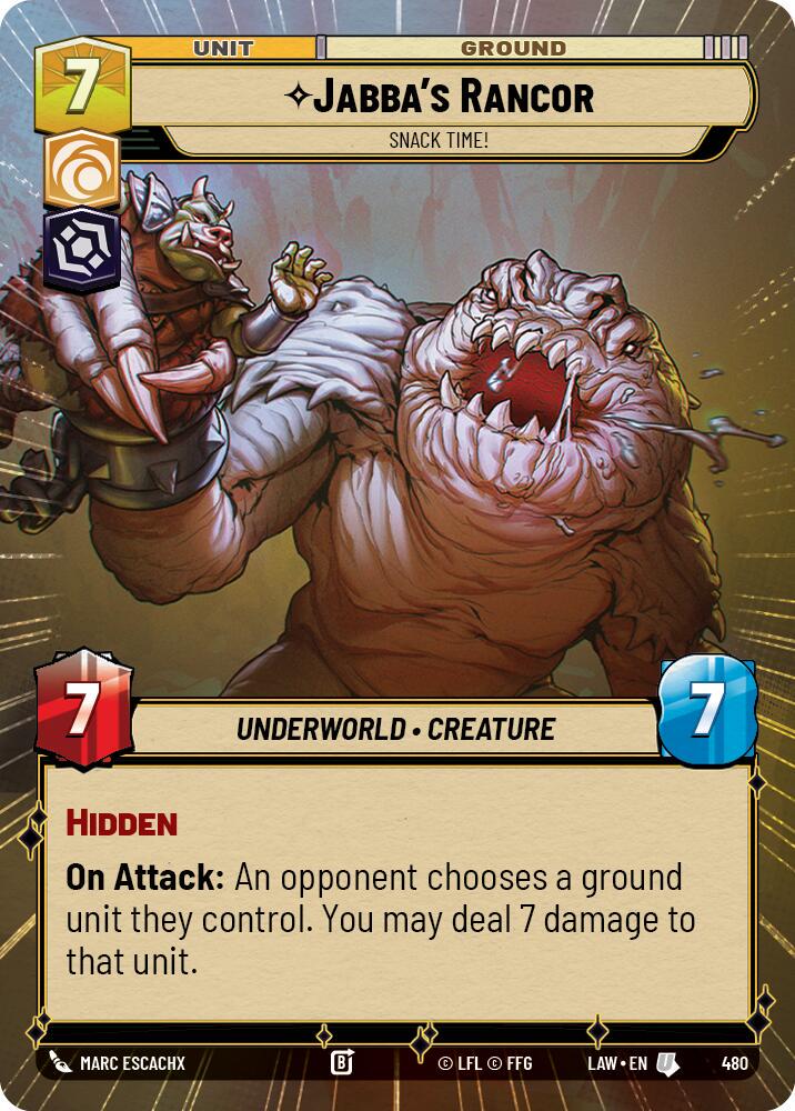 Jabba's Rancor - Snack Time! [Hyperspace] #480