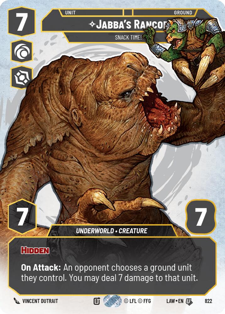 Jabba's Rancor - Snack Time! [Prestige] #822