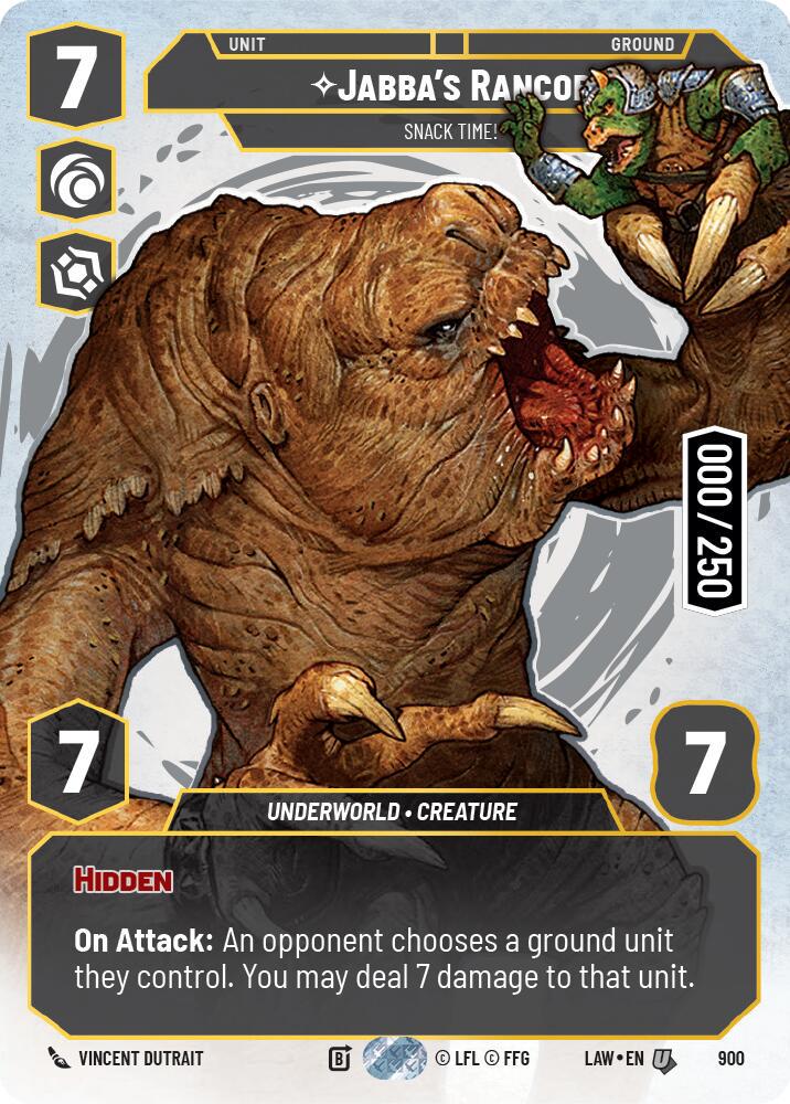 Jabba's Rancor - Snack Time! [Serialized] #900