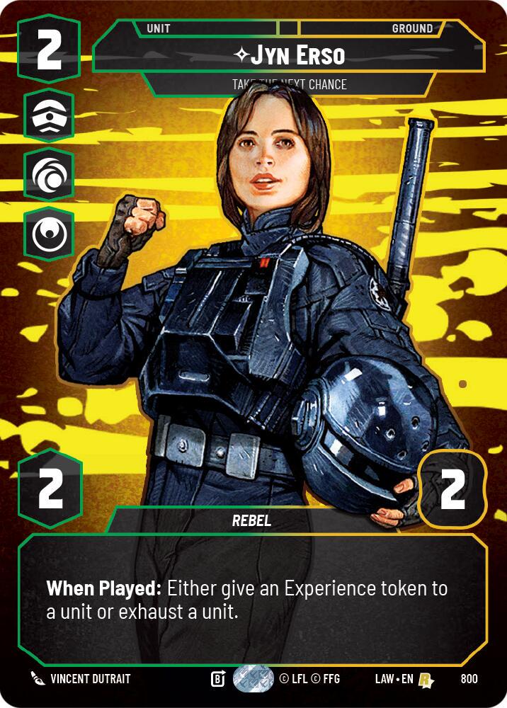 Jyn Erso - Take the Next Chance [Prestige] #800