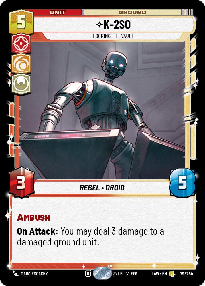 K-2S0 - Locking the Vault #79