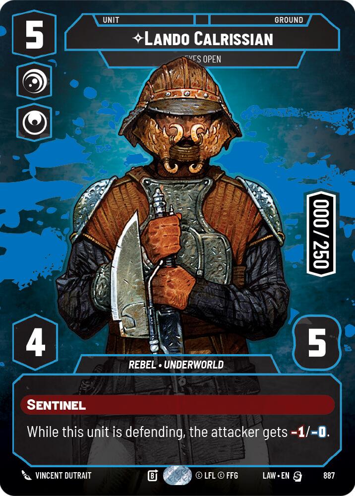 Lando Calrissian - Eyes Open [Serialized] #887