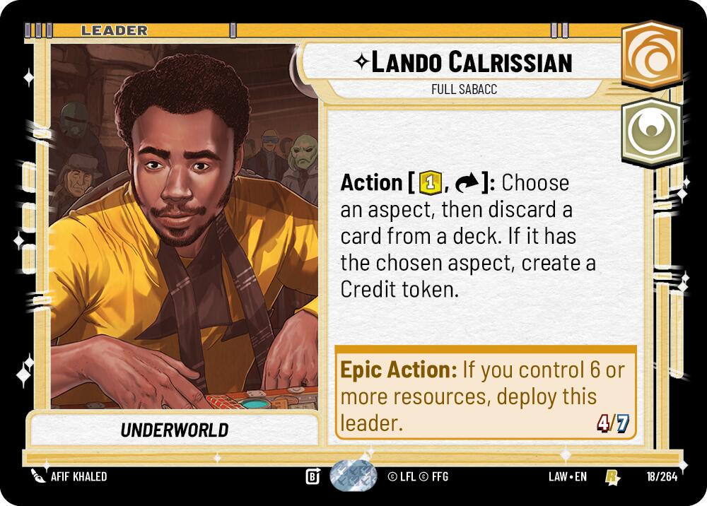Lando Calrissian - Full Sabacc #18