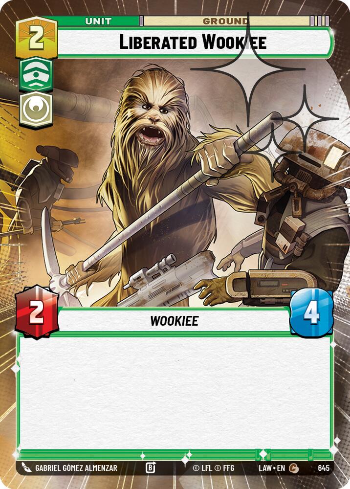 Liberated Wookie [Hyperspace Foil] #645