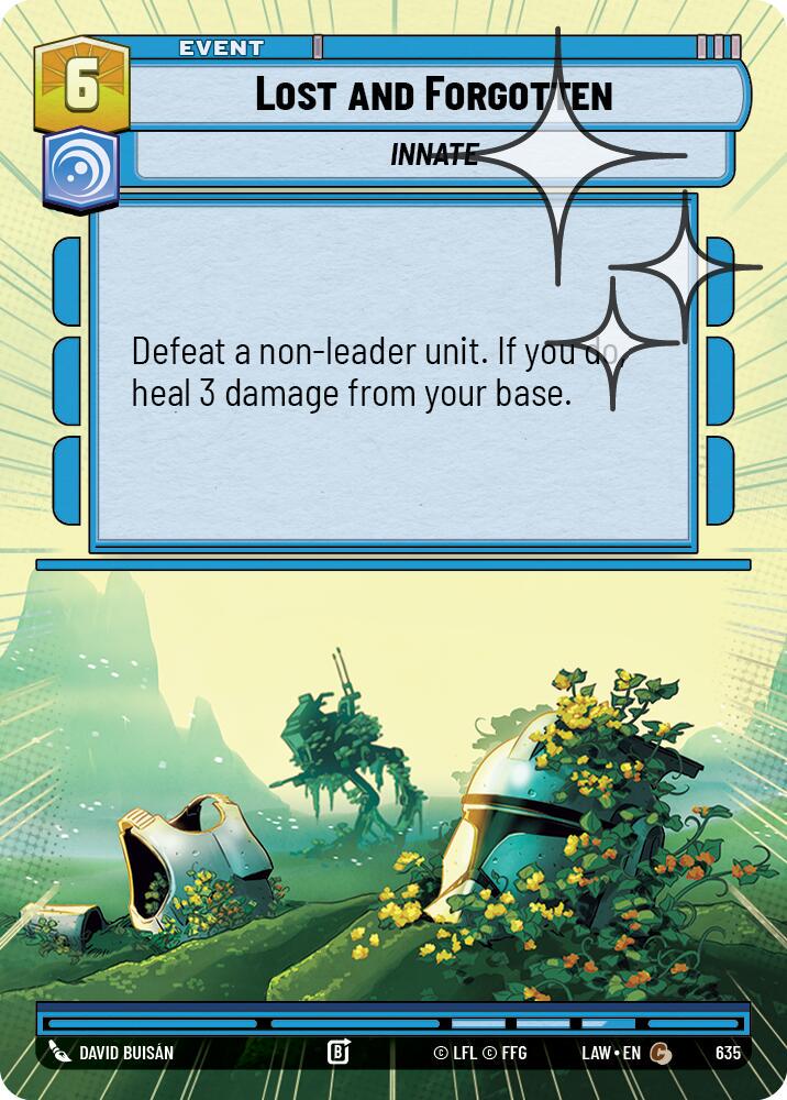 Lost and Forgotten [Hyperspace Foil] #635