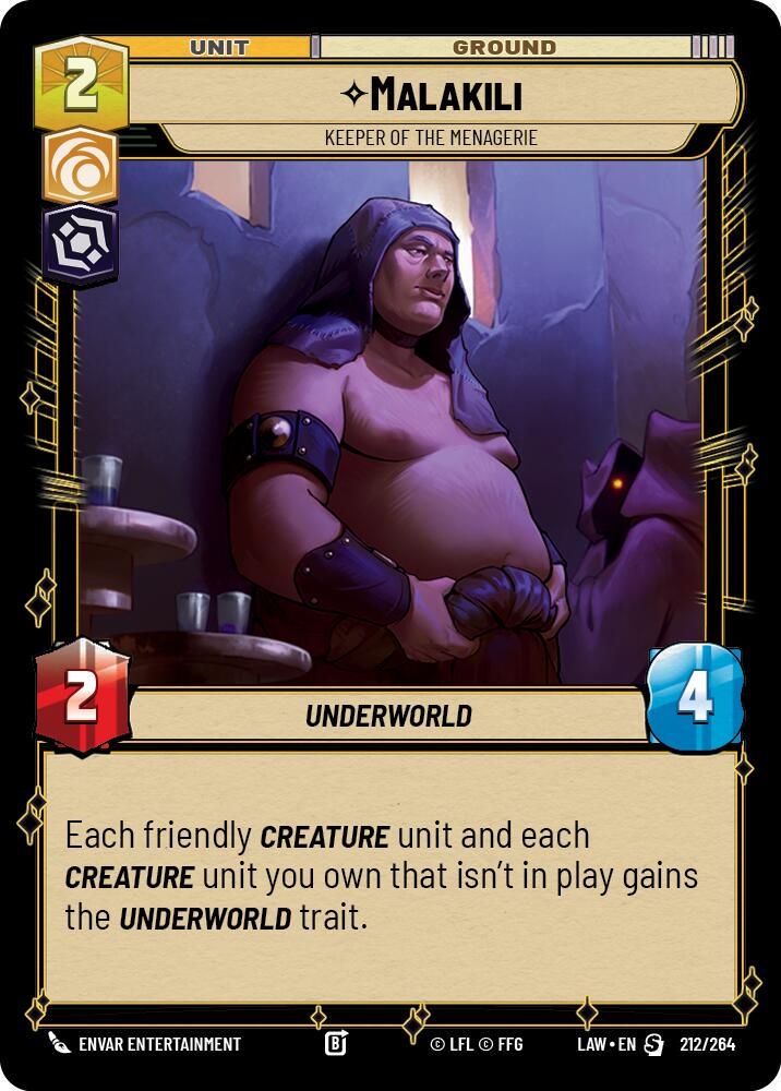 Malakili - Keeper of the Menagerie #212
