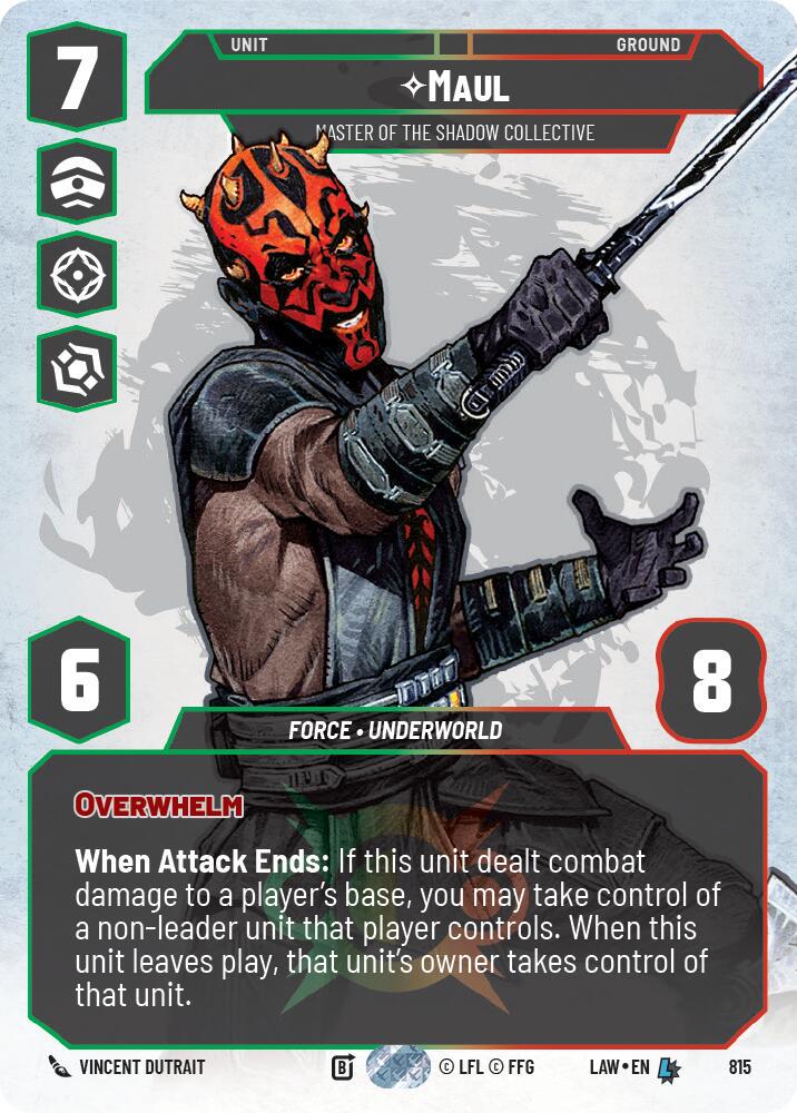 Maul - Master of the Shadow Collective [Prestige] #815