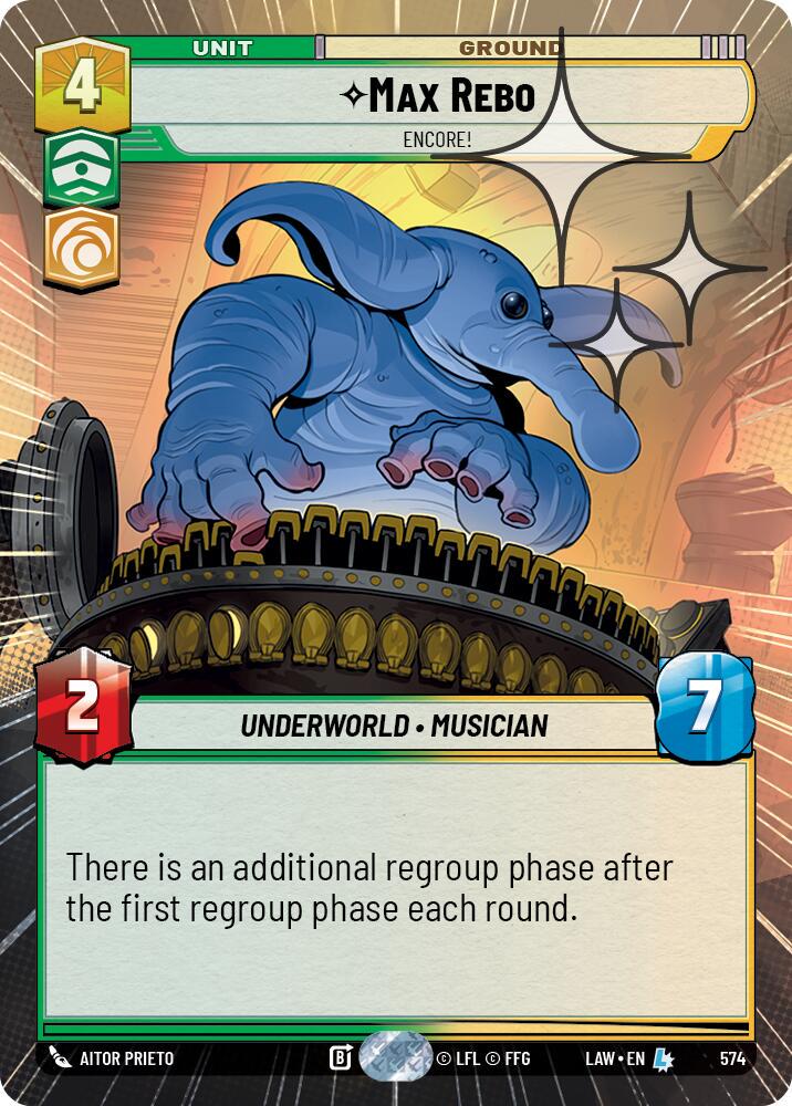 Max Rebo - Encore! [Hyperspace Foil] #574