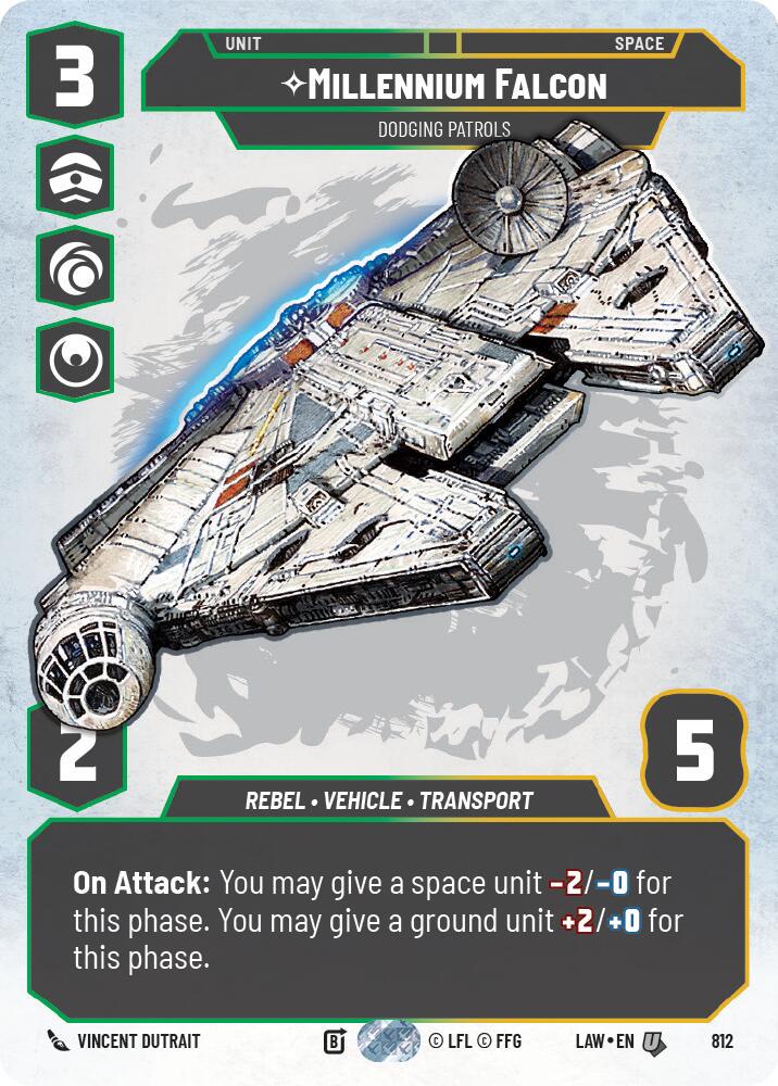 Millennium Falcon - Dodging Patrols [Prestige] #812