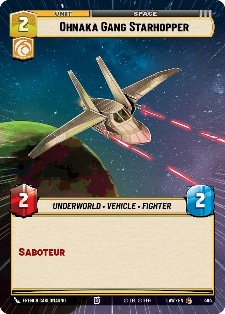 Ohnaka Gang Starhopper [Hyperspace] #494