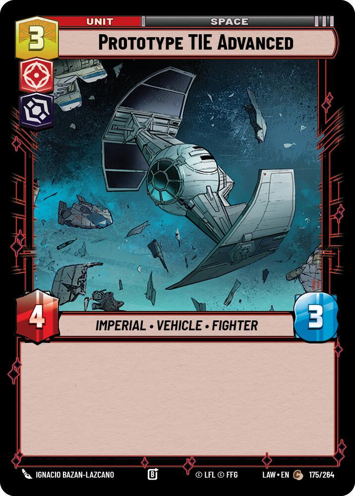 Prototype TIE Advanced #175