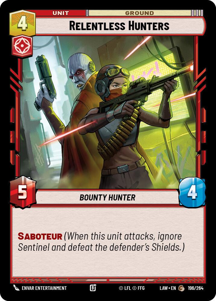 Relentless Hunters #196