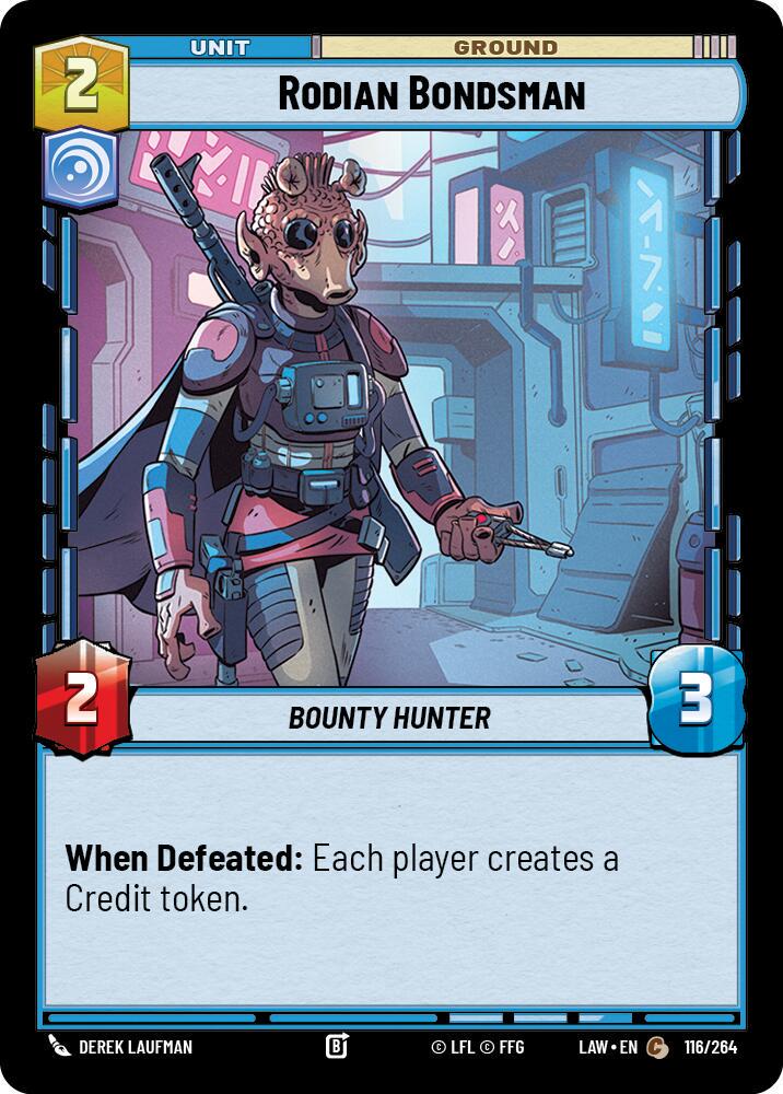 Rodian Bondsman #116