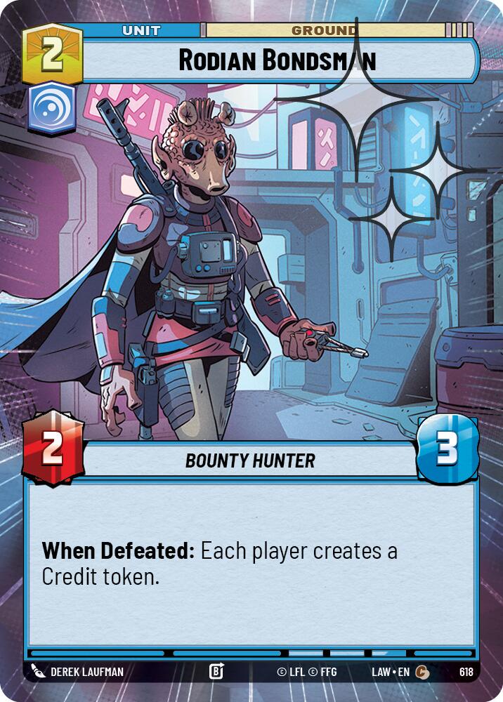 Rodian Bondsman [Hyperspace Foil] #618