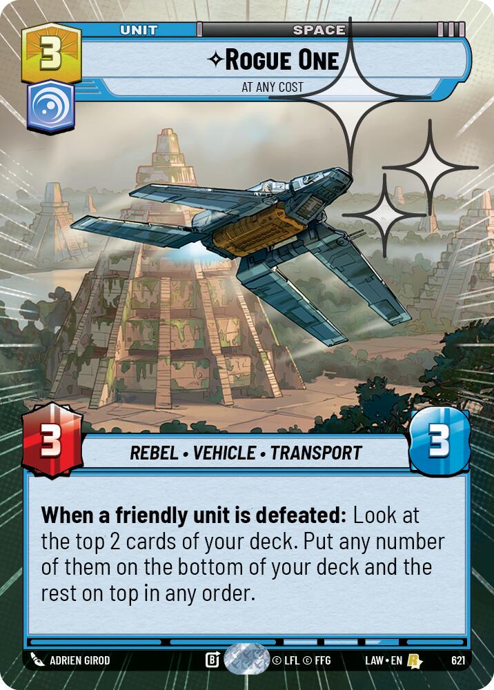 Rogue One - At Any Cost [Hyperspace Foil] #621