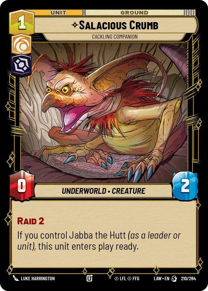 Salacious Crumb - Cackling Companion #210