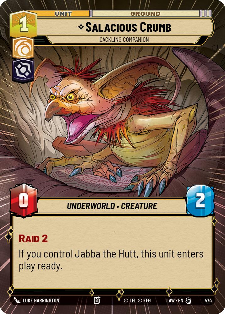 Salacious Crumb - Cackling Companion [Hyperspace] #474