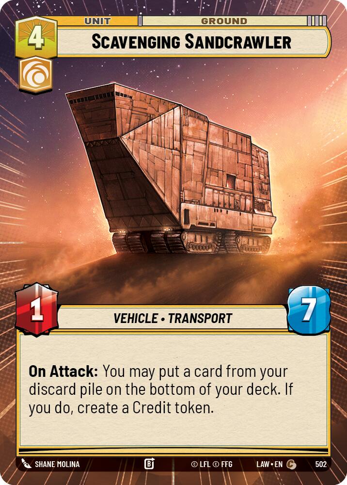 Scavenging Sandcrawler [Hyperspace] #502