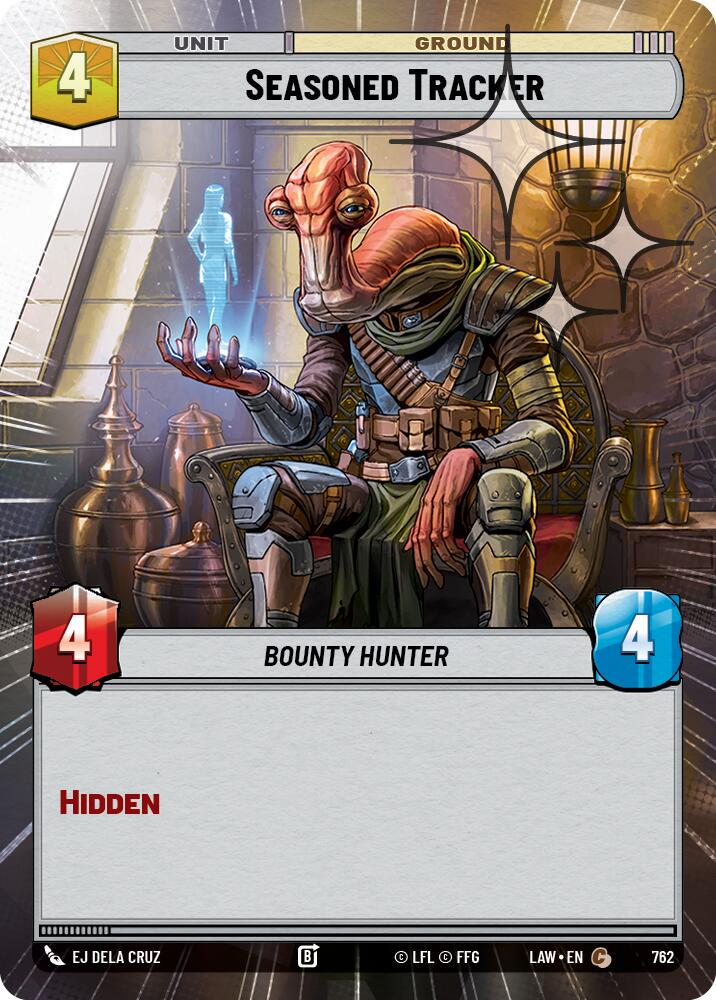 Seasoned Tracker [Hyperspace Foil] #762