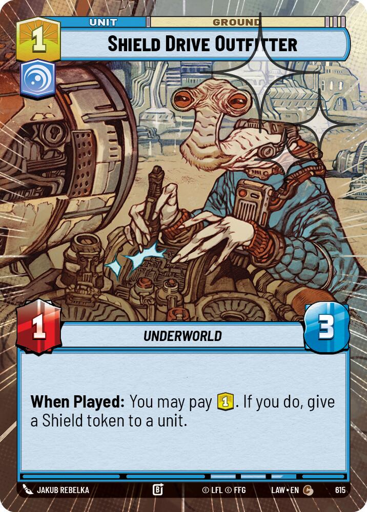 Shield Drive Outfitter [Hyperspace Foil] #615