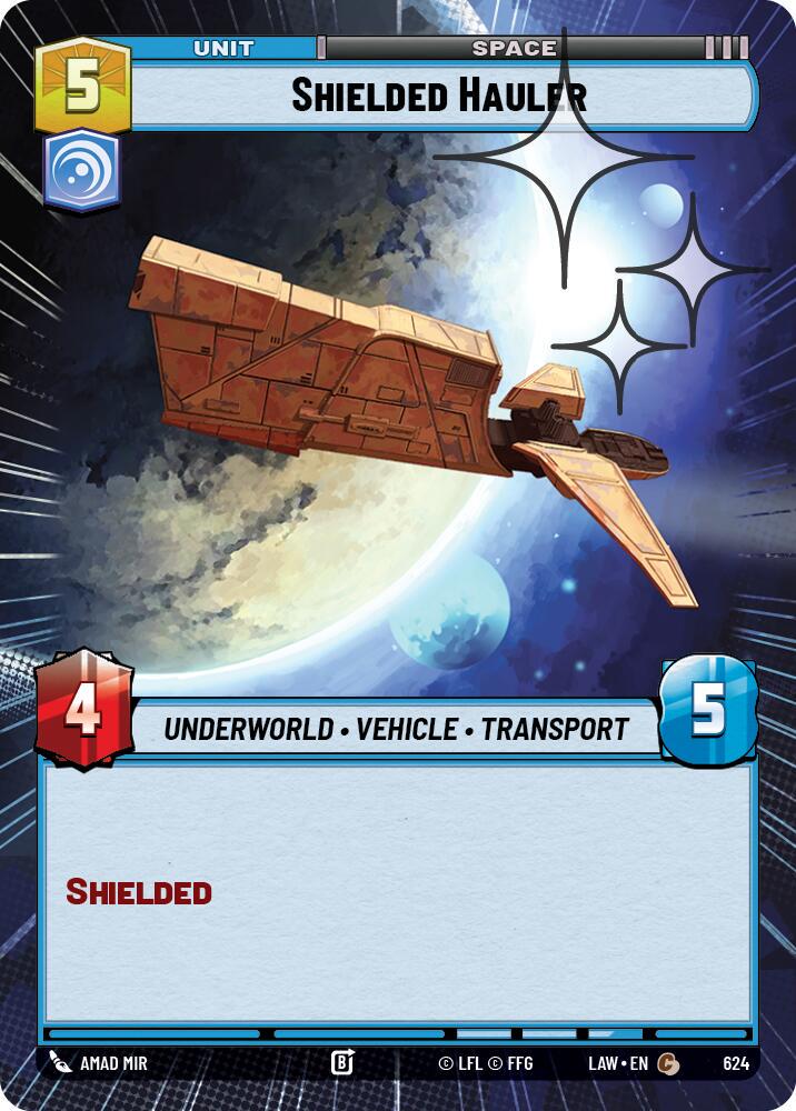 Shielded Hauler [Hyperspace Foil] #624