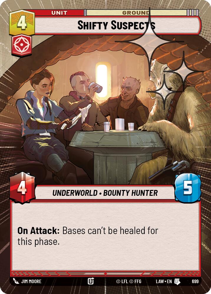 Shifty Suspects [Hyperspace Foil] #699