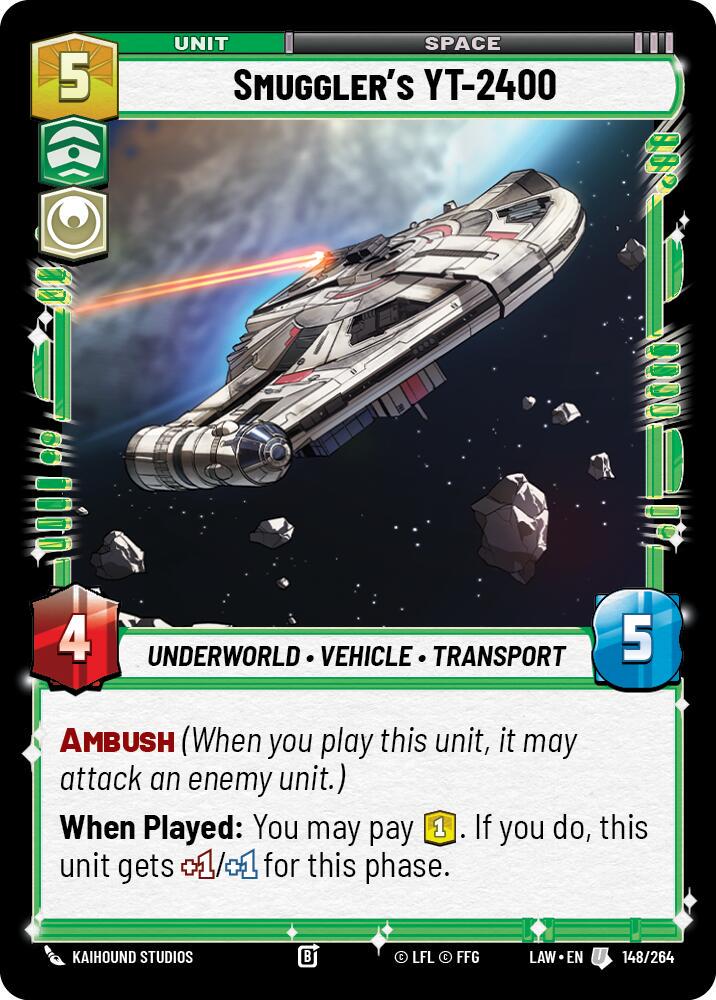 Smuggler's YT-2400 #148