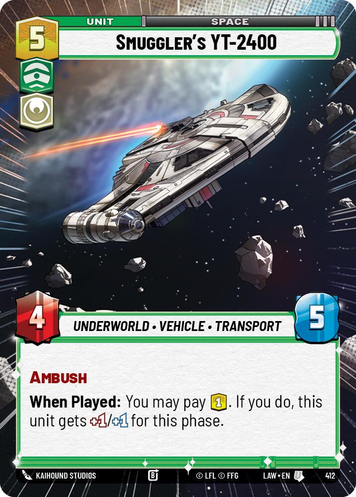 Smuggler's YT-2400 [Hyperspace] #412