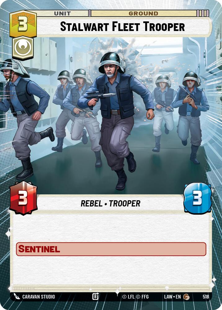 Stalwart Fleet Trooper [Hyperspace] #518