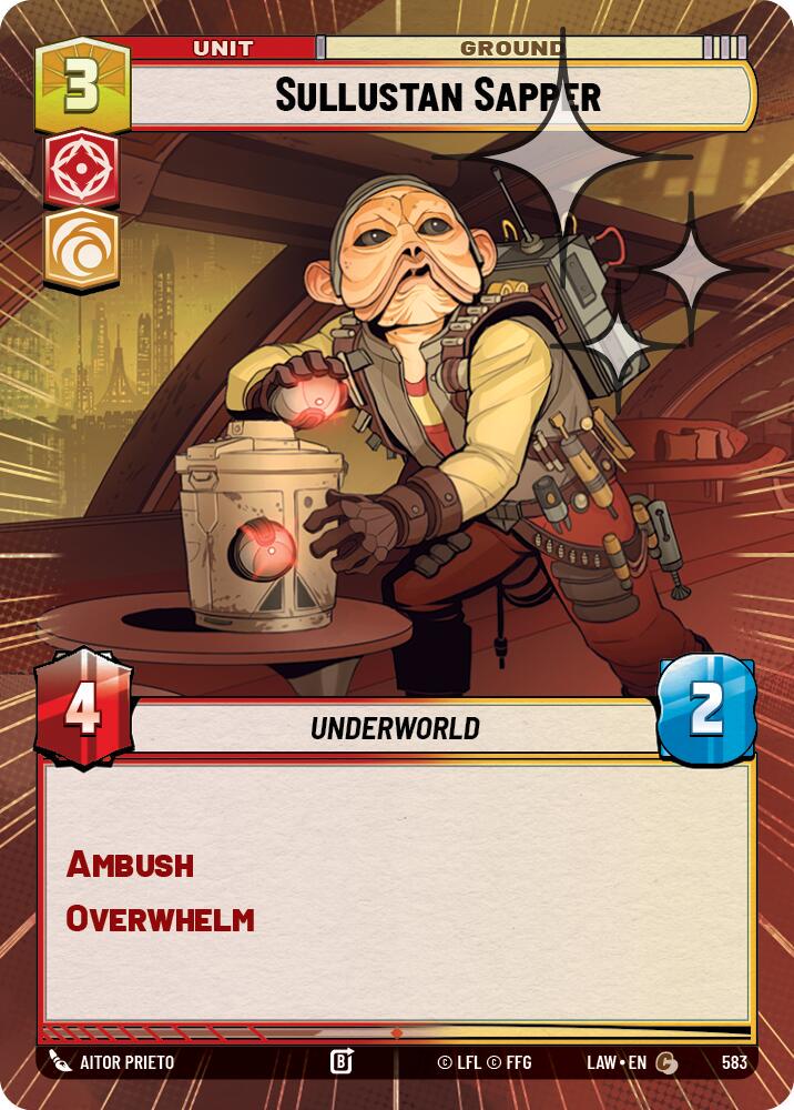 Sullustan Sapper [Hyperspace Foil] #583