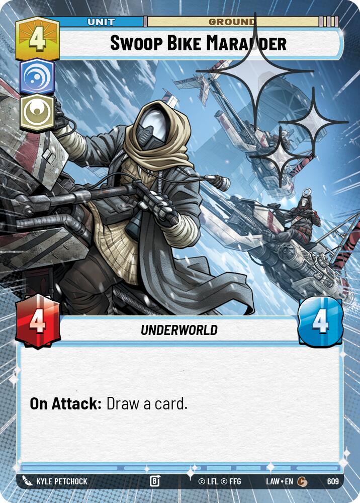 Swoop Bike Marauder [Hyperspace Foil] #609