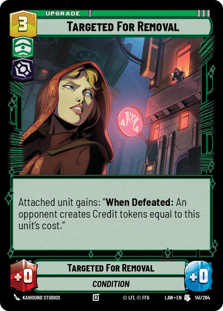 Targeted for Removal #141