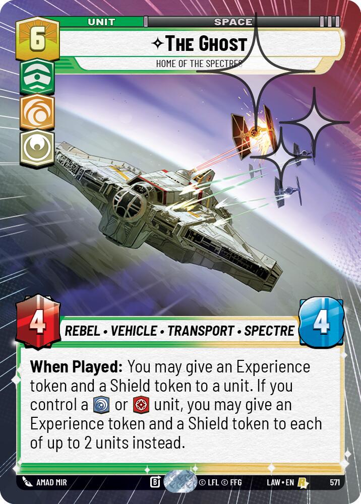 The Ghost - Home of the Spectres [Hyperspace Foil] #571