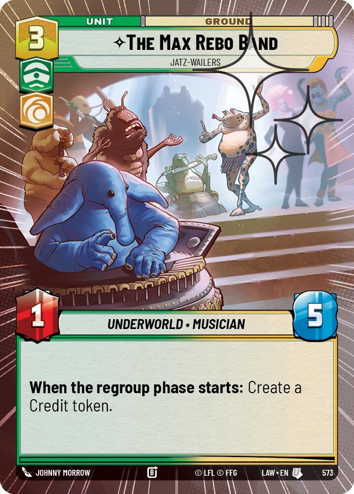 The Max Rebo Band - Jatz-Wailers [Hyperspace Foil] #573