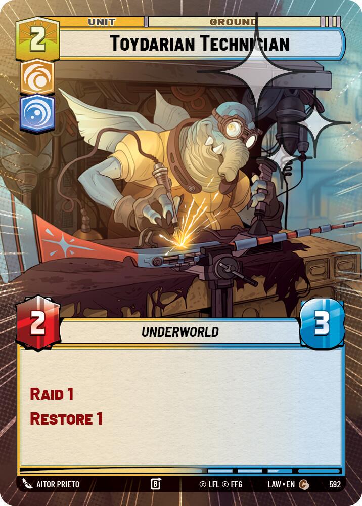 Toydarian Technician [Hyperspace Foil] #592